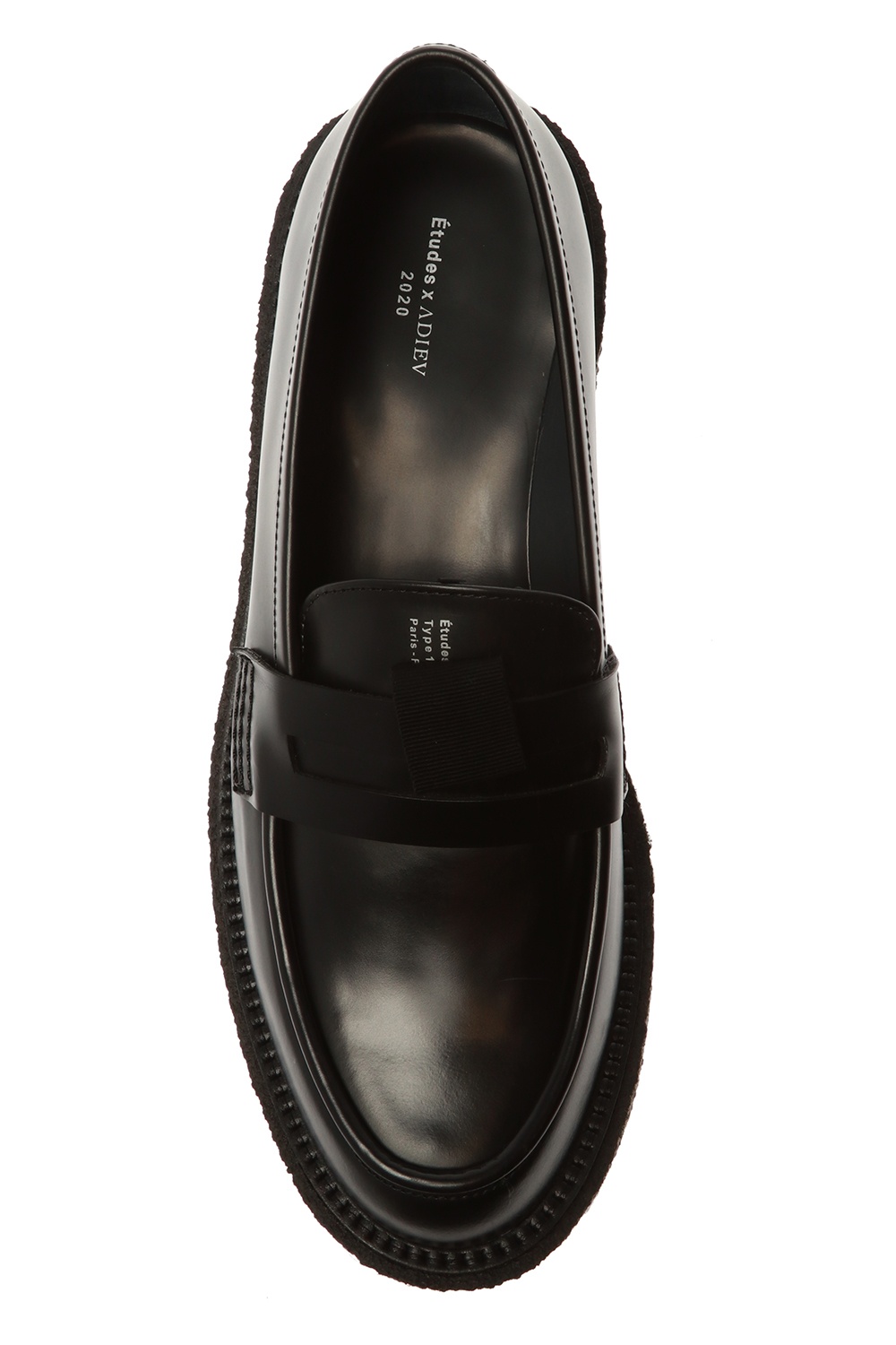 Adieu Paris ‘Type 143’ leather platform shoes